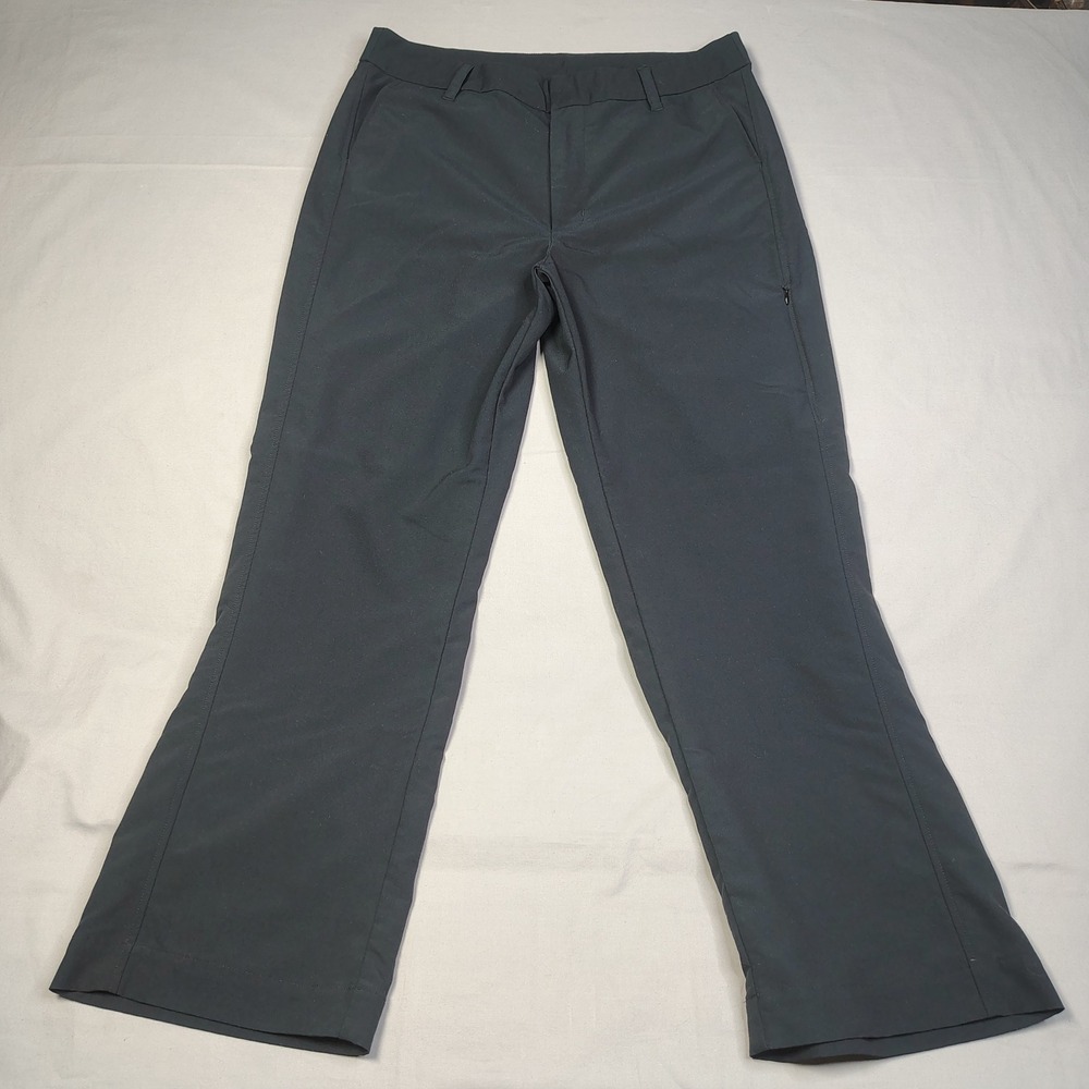 Patagonia‎ Women Black Outdoor Hiking Travel Pants Straight Leg Size 10 34x29